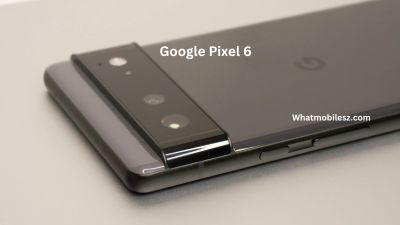 Google Pixel 6 showcasing its sleek design with a dual-camera system and vibrant display.